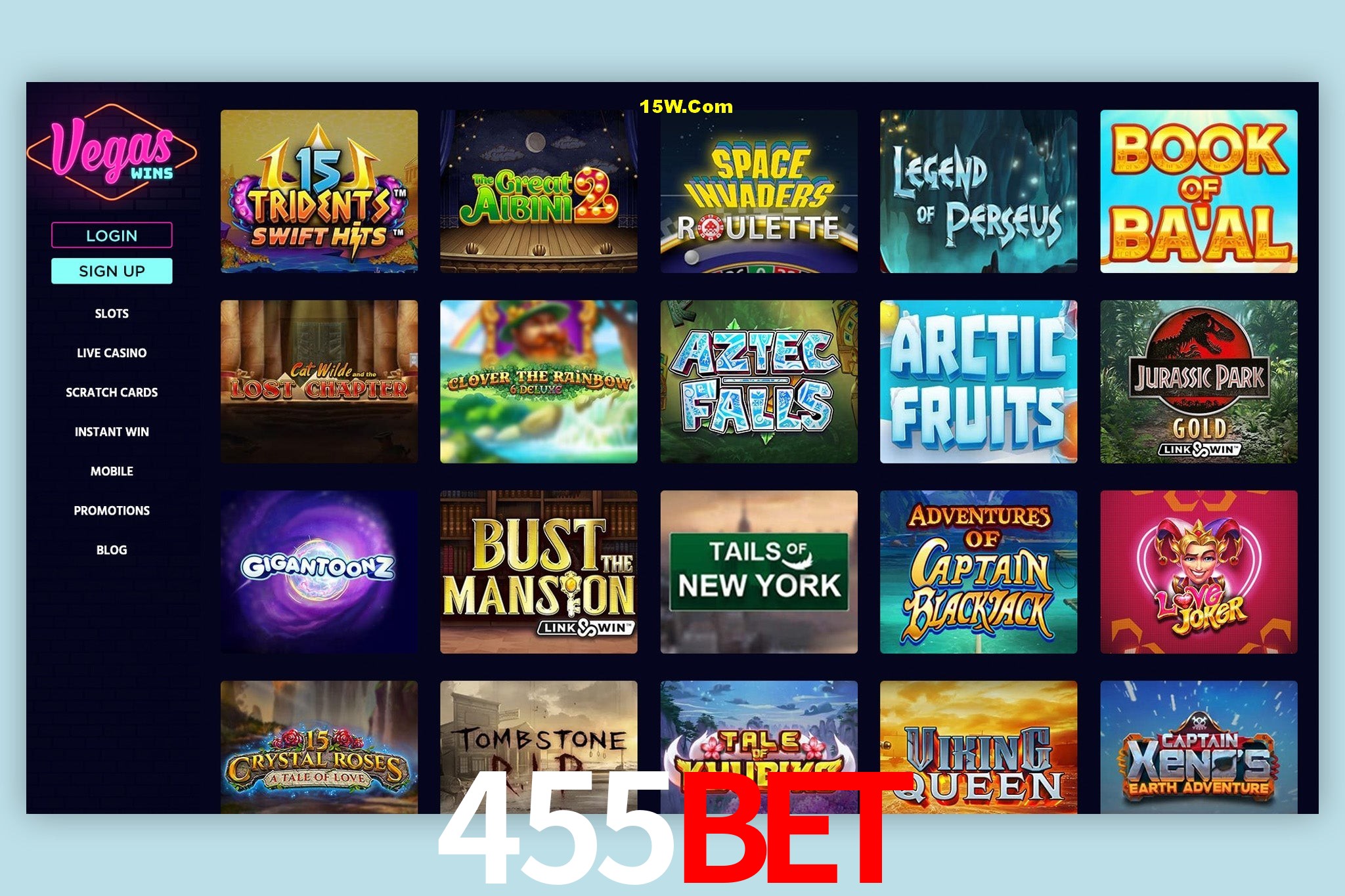 Mesa de Blackjack 455Bet